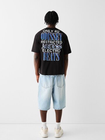 Bershka Shirt in Black
