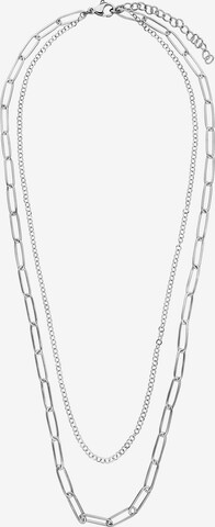 Lucardi Necklace in Silver: front