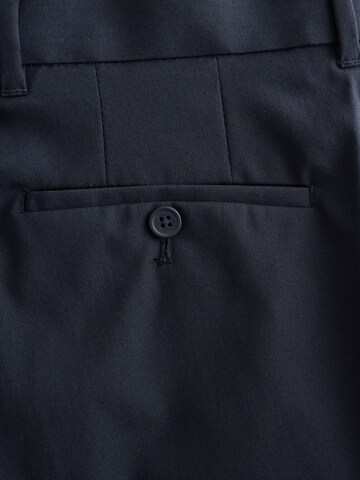 Regular Pantalon à plis Next en bleu