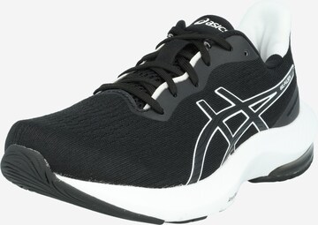 Scarpa da corsa 'PULSE 14' di ASICS in nero: frontale