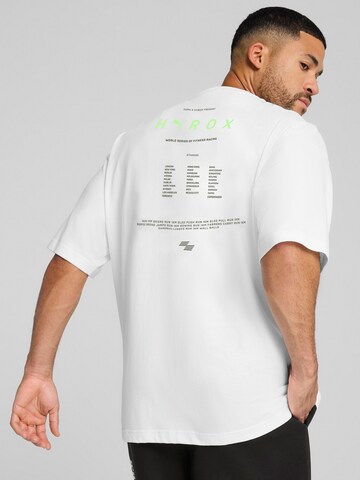 PUMA - Camiseta funcional 'PUMA x HYROX' en blanco