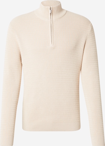 SELECTED Sweater 'THEO' in Beige: front