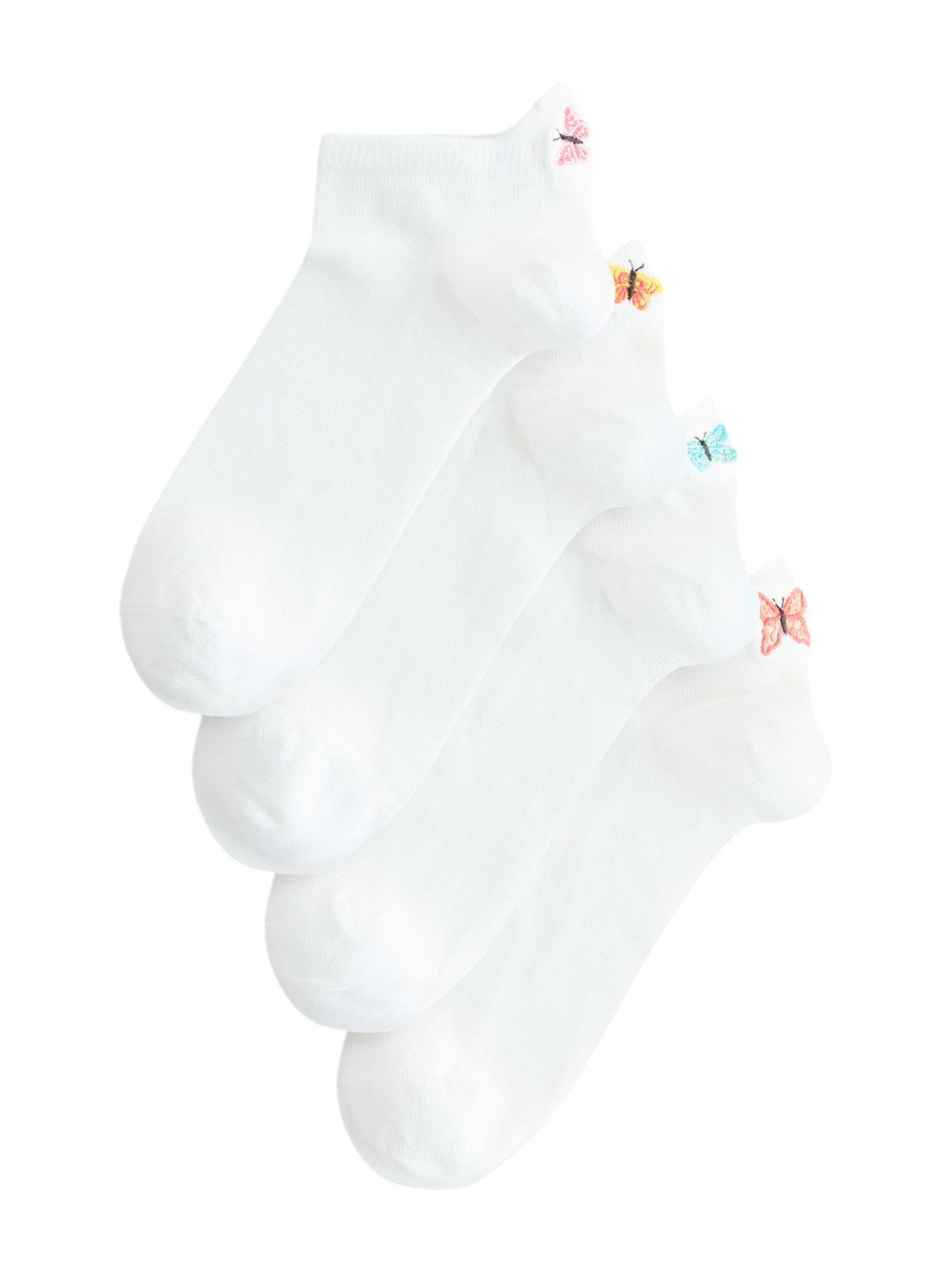 Next Socks in White: front