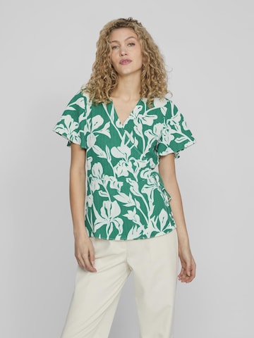 VILA Blouse in Groen: voorkant