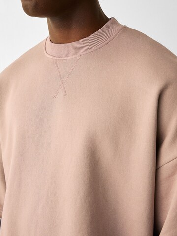 Bershka Sweatshirt i rosa