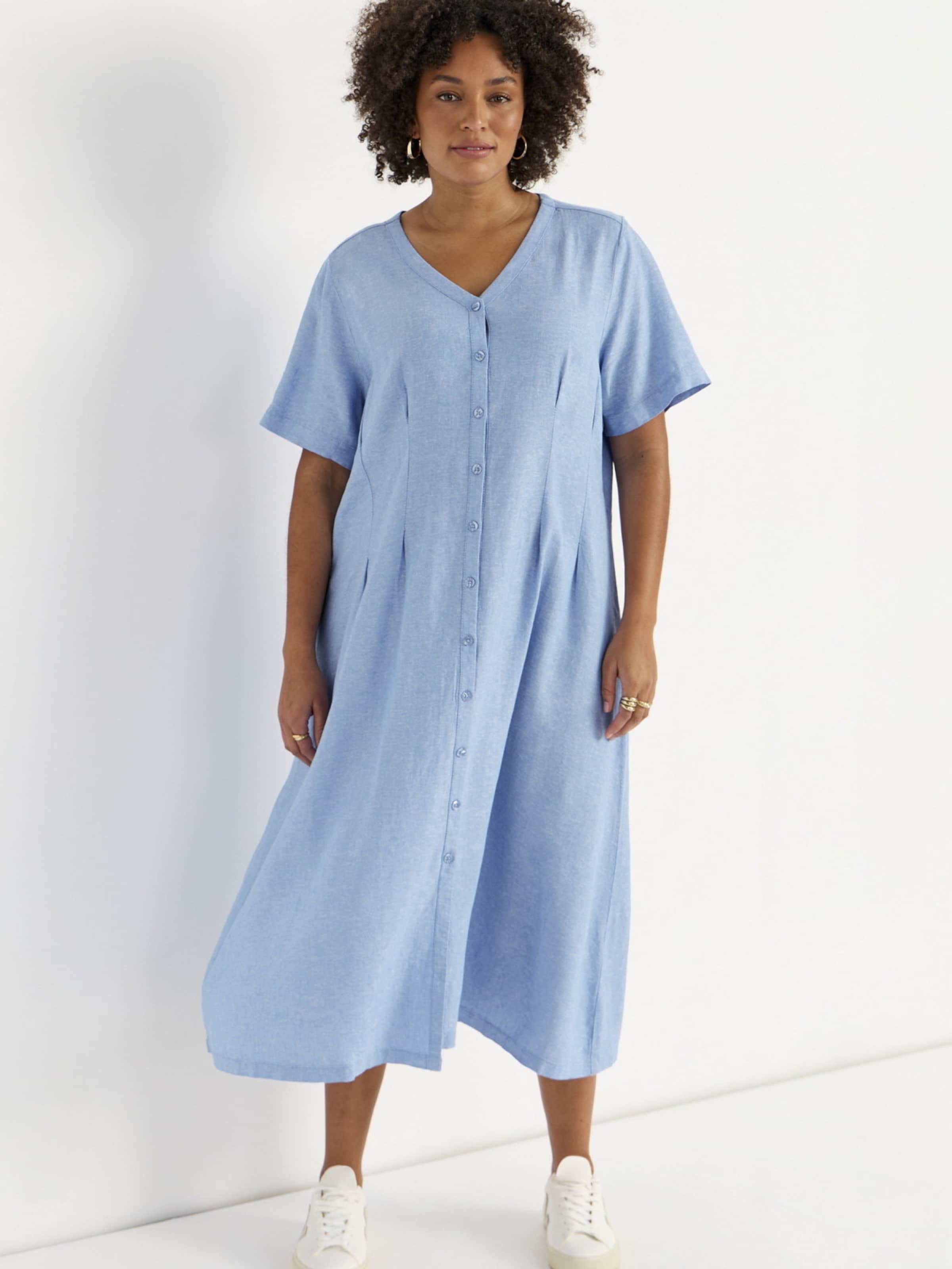 Cellbes of Sweden Jurk in Blauw