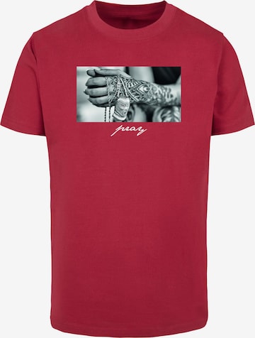 MT Men Shirt 'Pray 2.0' in Red: front