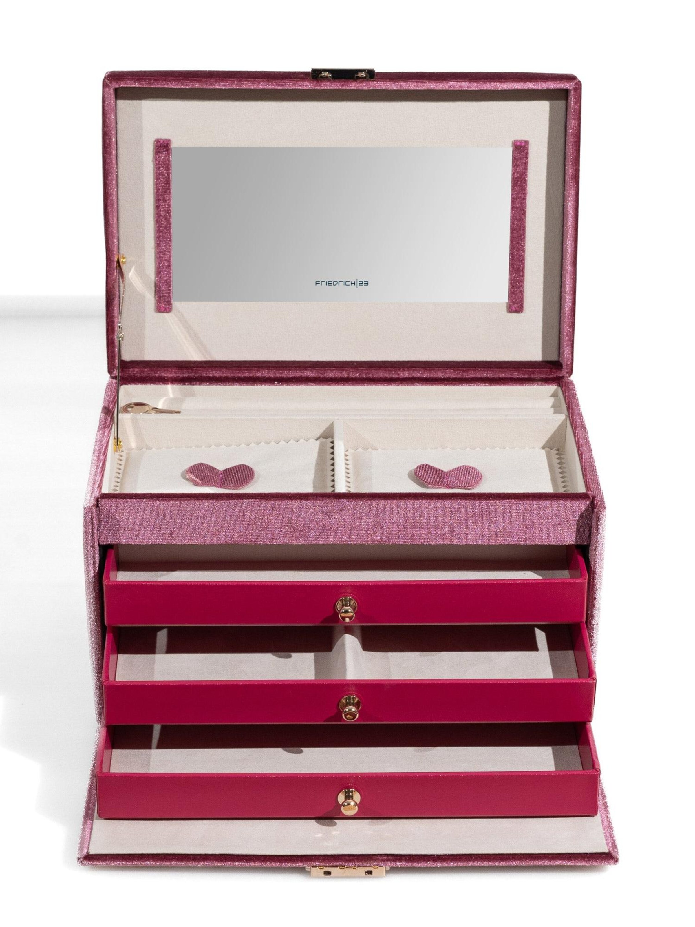 Friedrich23 Jewelry storage 'CHENILLE' in Pink