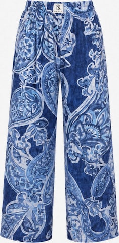 NAYELPARIS Wide Leg Housut 'SANTORINI' värissä monivärinen: etupuoli