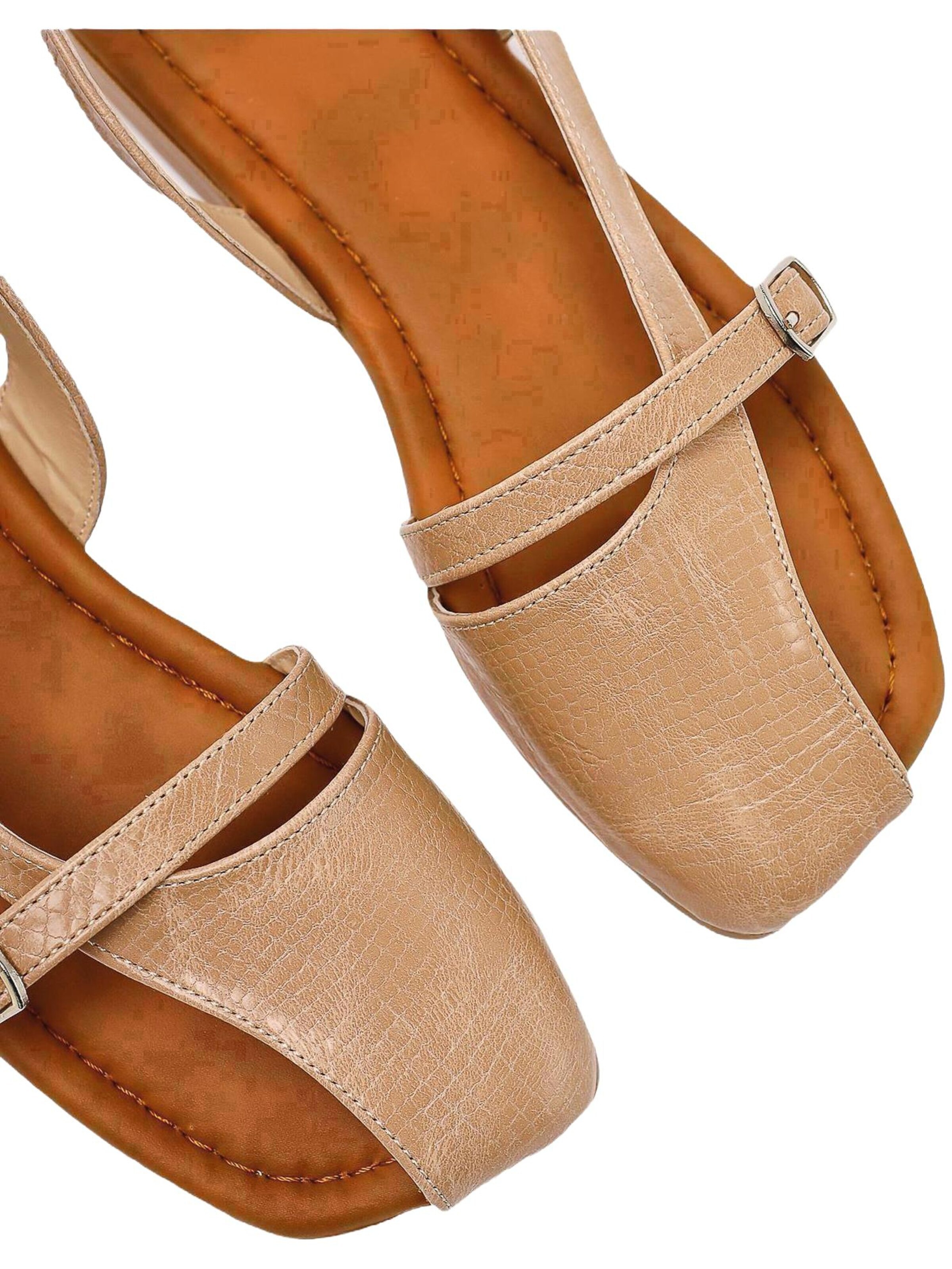 Limoya Sandale 'Almina'‌ in Beige