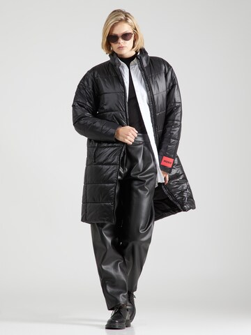 HUGO Between-Seasons Coat 'Fantoma' in Black