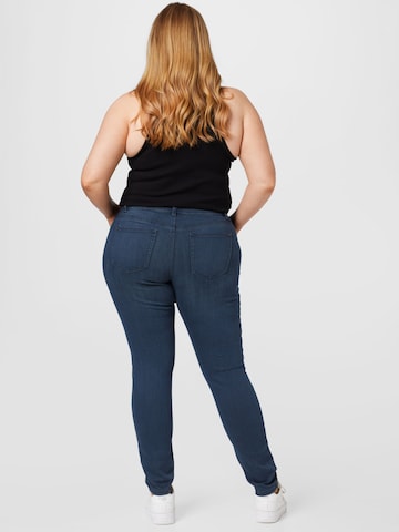 Skinny Jeans de la Tom Tailor Women + pe albastru