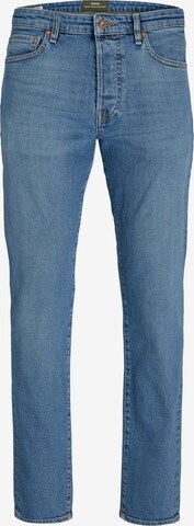 Regular Jeans 'Mike' de la JACK & JONES pe albastru: față