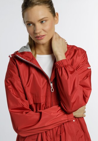 Parka mi-saison DreiMaster Maritim en rouge