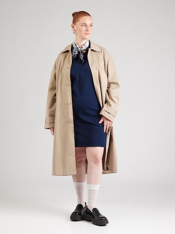 Rochie de la Tommy Hilfiger Curve pe albastru