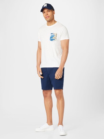 HOLLISTER - Regular Calças chino em azul