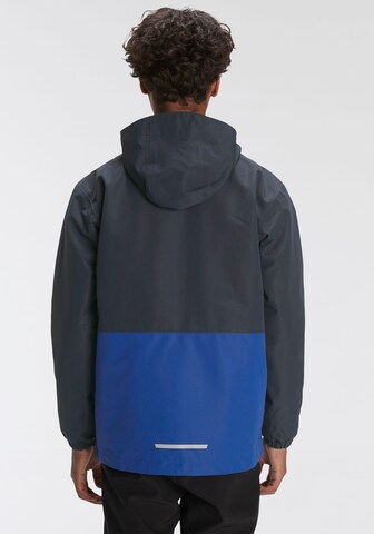 JACK WOLFSKIN Outdoorová bunda 'Iceland' – modrá