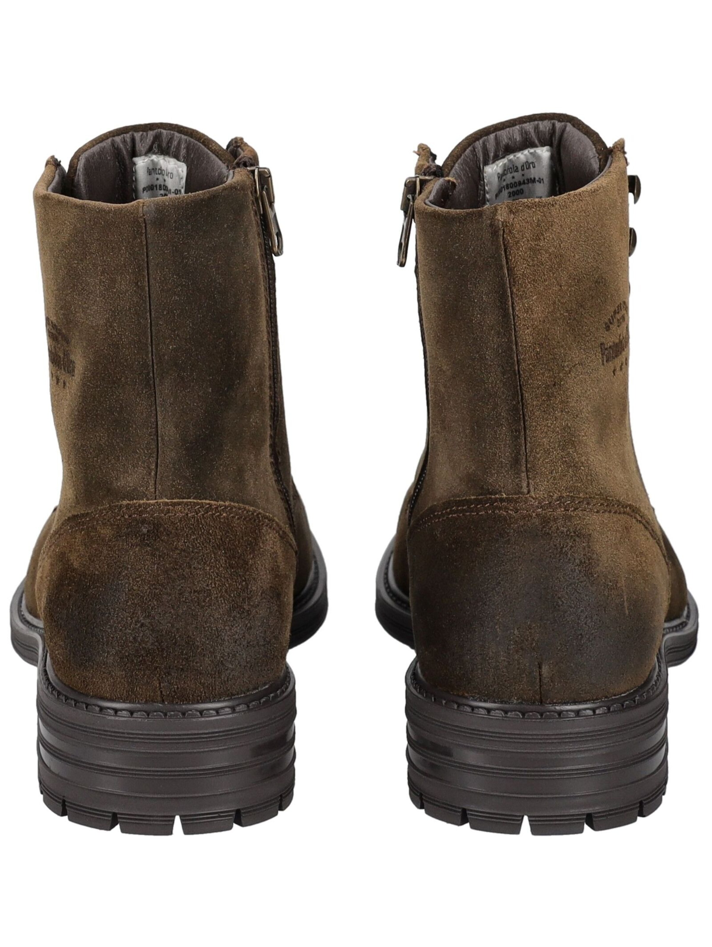 Bottes à lacets PANTOFOLA D'ORO en marron