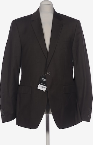 s.Oliver Suit Jacket in M-L in Brown: front