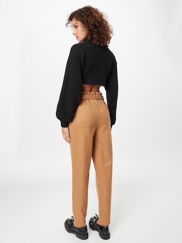 Maison 123 Tapered Trousers 'BARBARA' in Beige