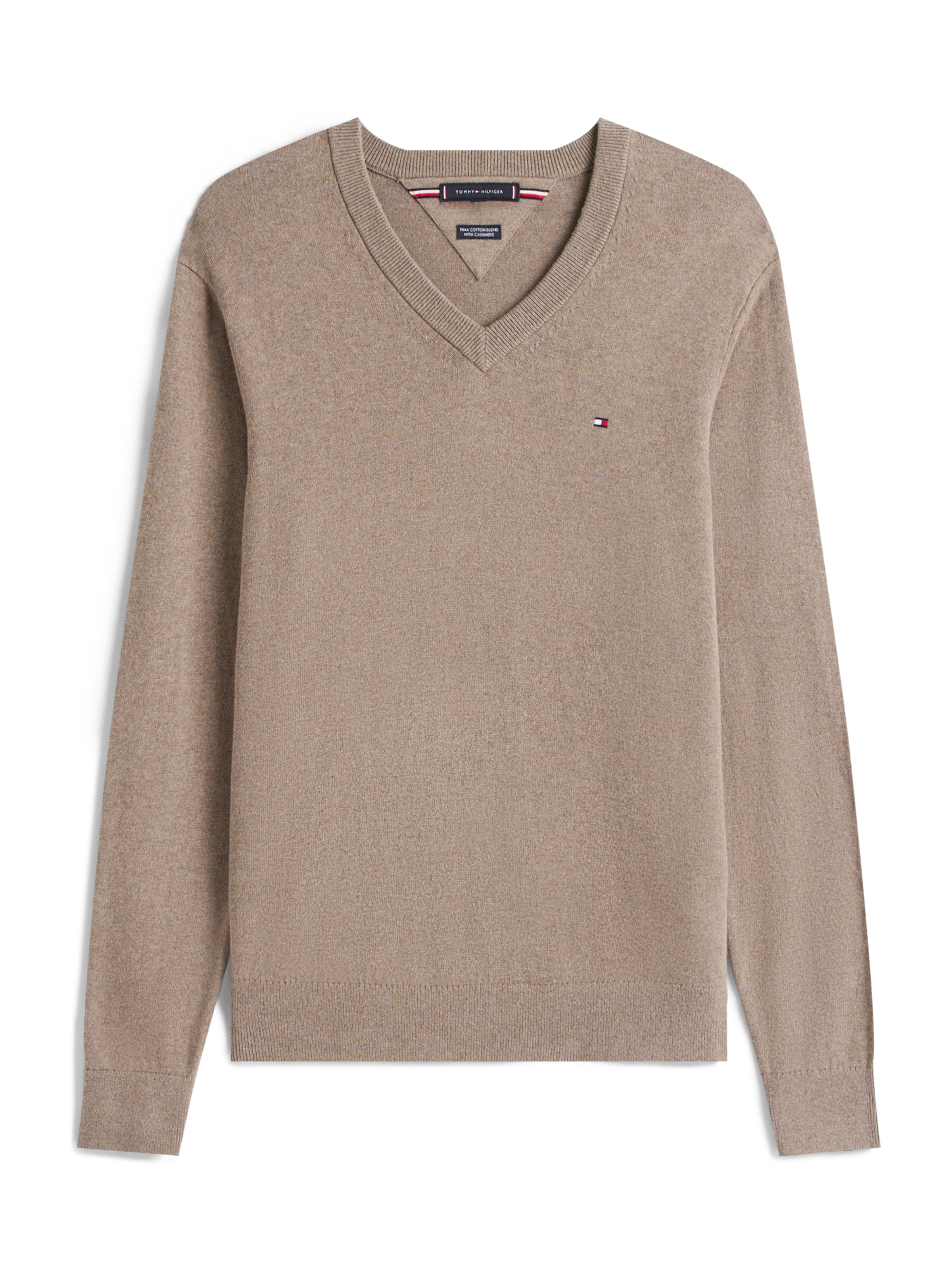 TOMMY HILFIGERPulover - smeđa boja: prednji dio