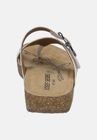 JOSEF SEIBEL Teenslipper 'TONGA 77' in Wit