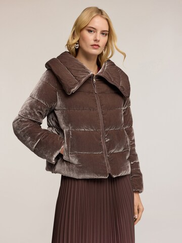 MOTIVI Winterjacke‌‌ in Braun: Vorderseite