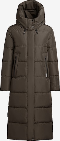 khujo Зимнее пальто 'Soulani4' в Зеленый: спереди