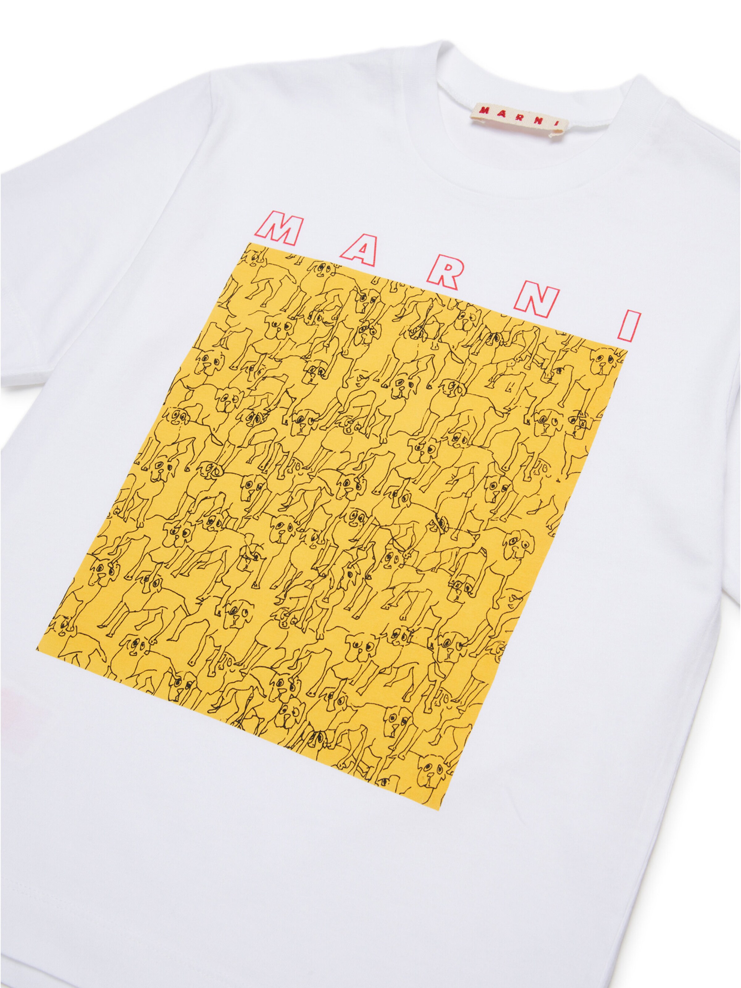 Marni Футболка в Белый