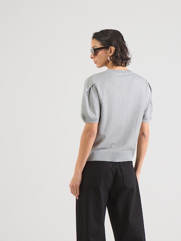 Soft Rebels - Casaco de malha 'SRMarla' em cinzento