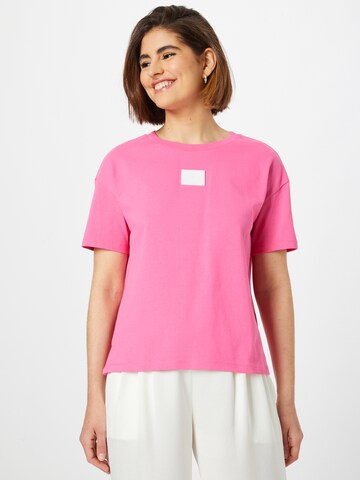 HUGO T-Shirt 'The Boxy Tee 12' in Pink: predná strana