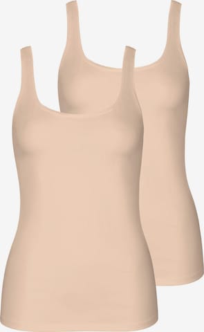 Lisca Unterhemd 'Kaia' in Beige: Vorderseite