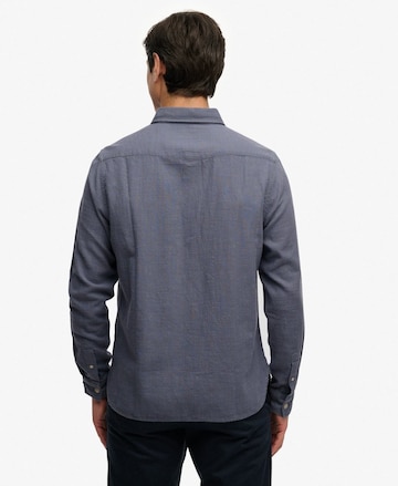 Coupe regular Chemise 'The Merchant Store' Superdry & Co en bleu