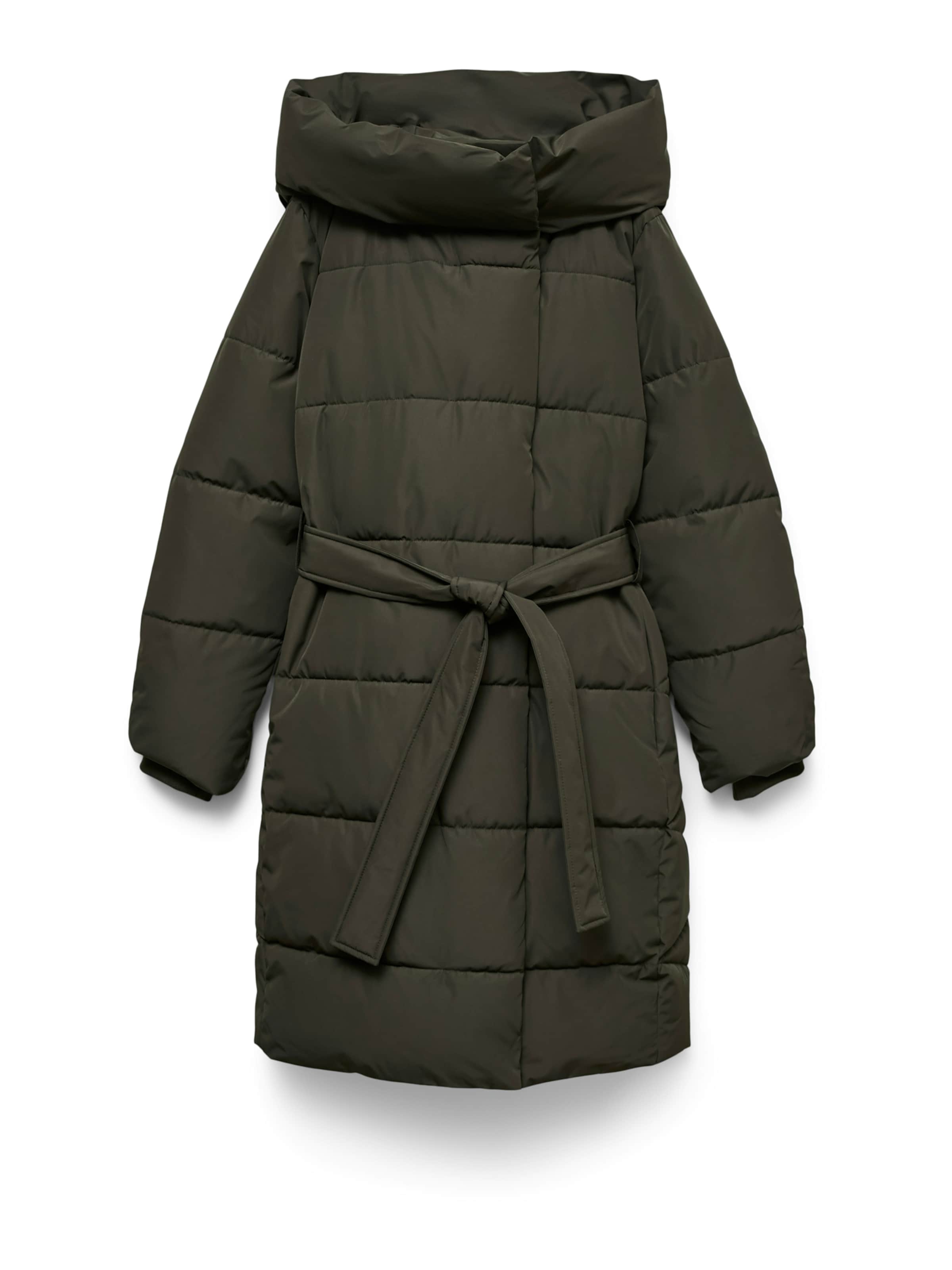 VERO MODA Pitkä talvitakki värissä vihreä: etupuoli