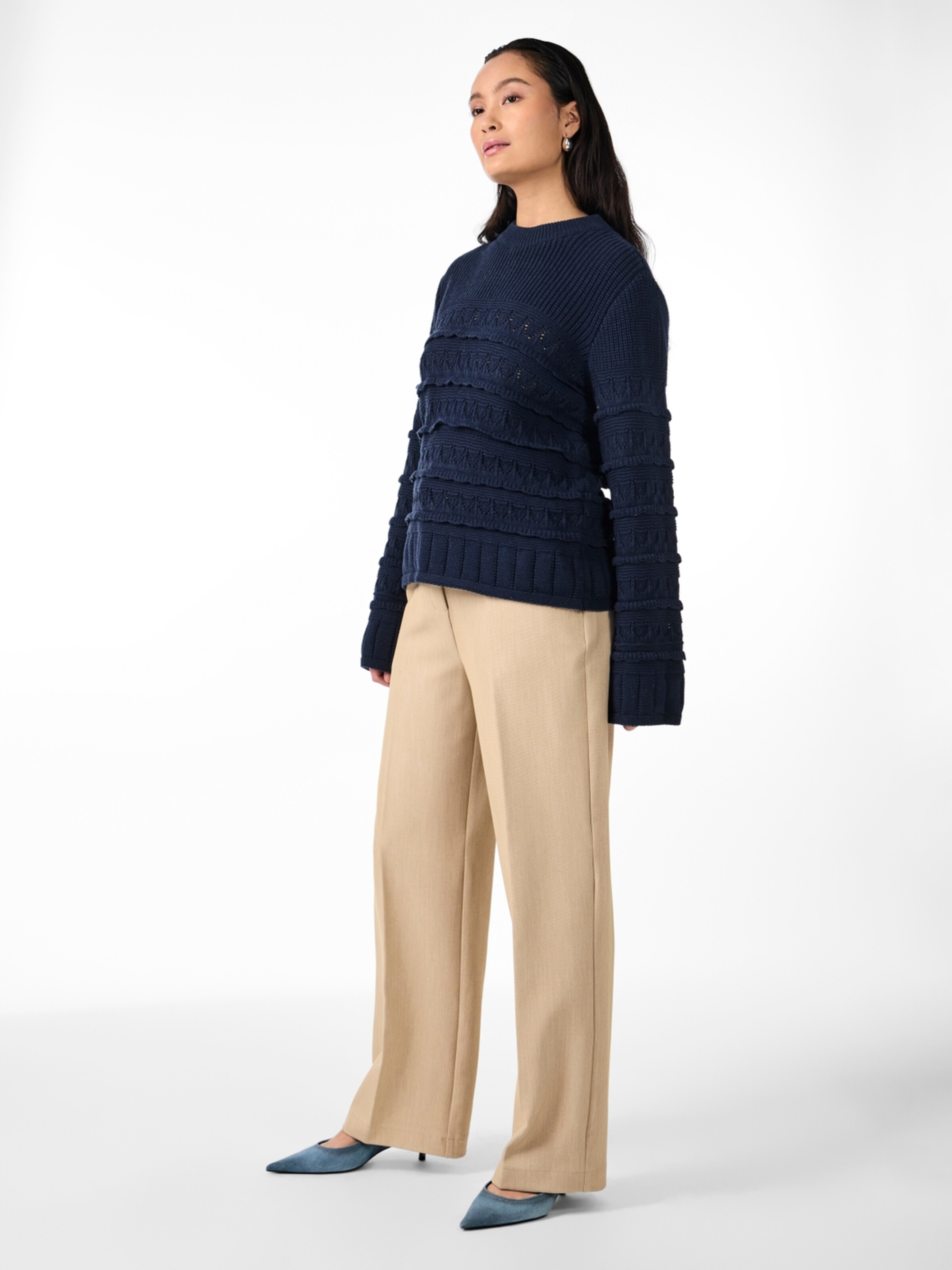 YAS Pullover 'YASTIMU' in Blau