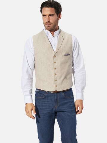 BABISTA Vest ' Balduino ' in Beige: front