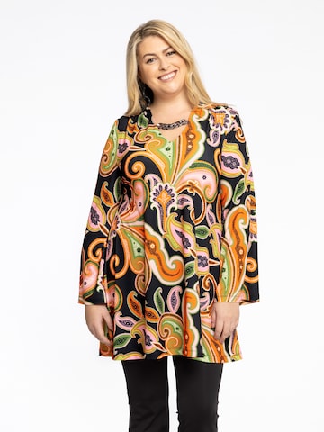 Yoek Tunic in Mixed colors: front