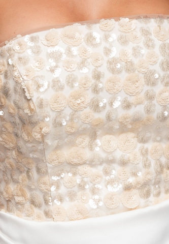 Ombre Evening dress in Beige