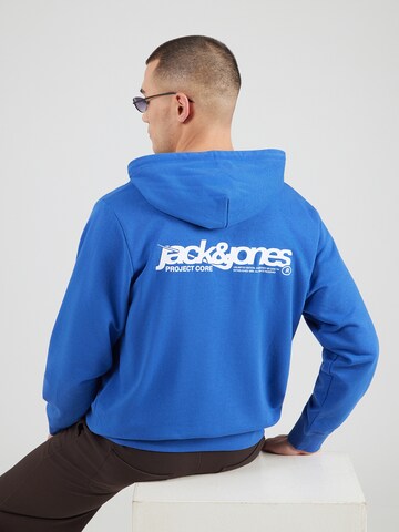 JACK & JONES - Sudadera 'JWHUNION' en azul: frente