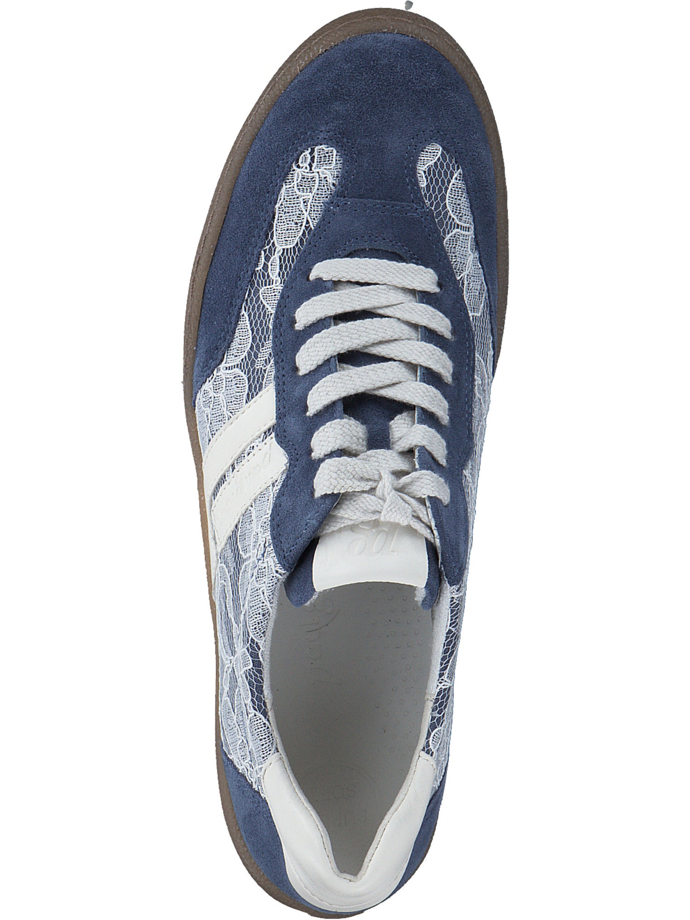 Baskets basses Paul Green en bleu