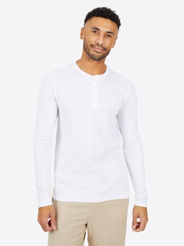 BRAVE SOUL Shirt in Wit: voorkant