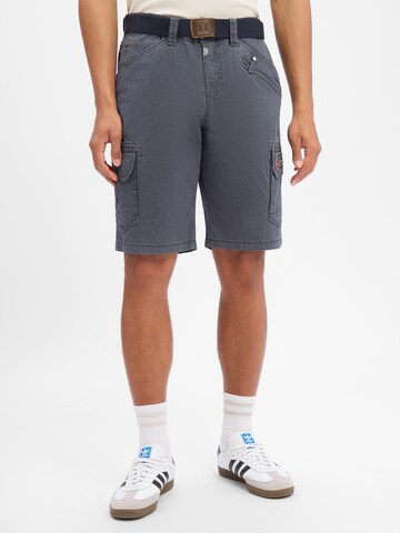 TIMEZONE Regular Cargo Pants 'Ryker' in Grey: front