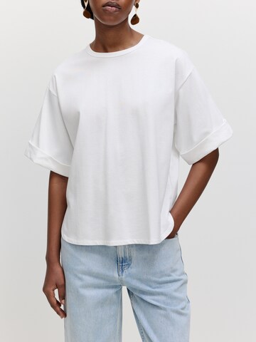 EDITED Shirt 'Bogumila' in Wit: voorkant
