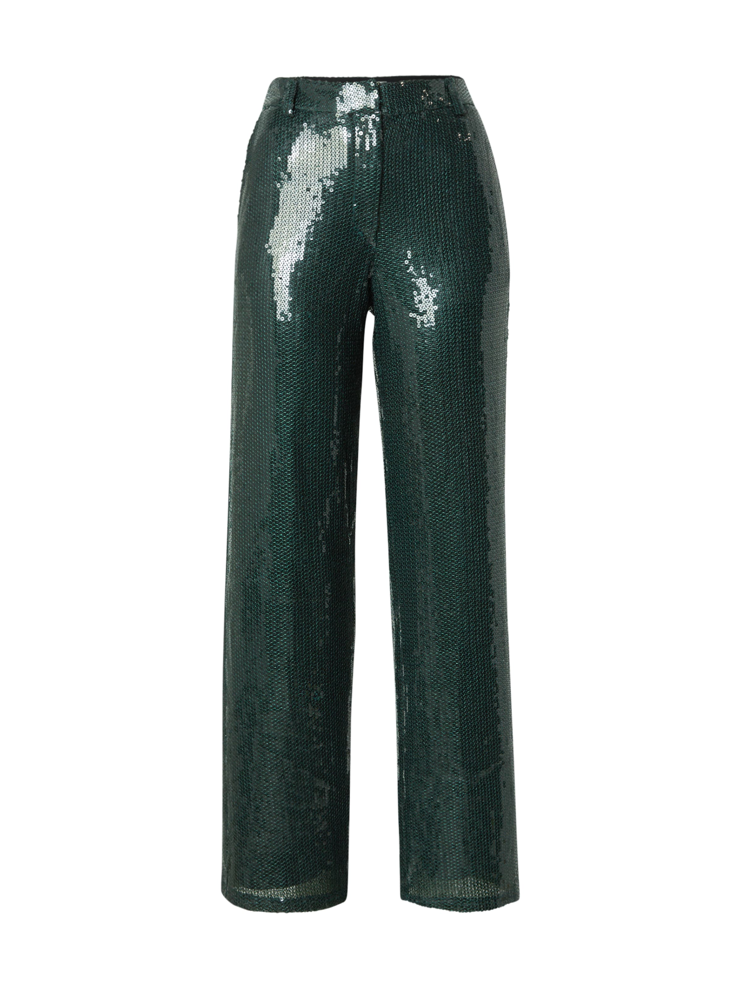 zaļš TOPSHOP Vaļīgs piegriezums Bikses: no priekšpuses