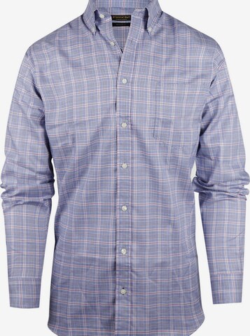 Steppin' out Regular Fit Hemd in Blau: Vorderseite