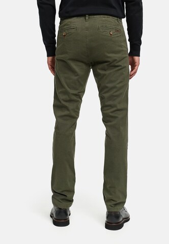 Regular Pantalon chino 'Nolan' JEFF en vert