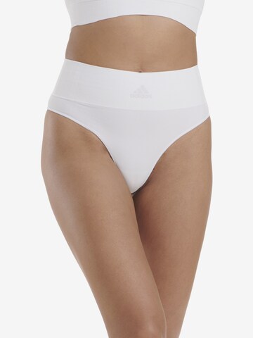 String ' THONG ' ADIDAS SPORTSWEAR en blanc : devant