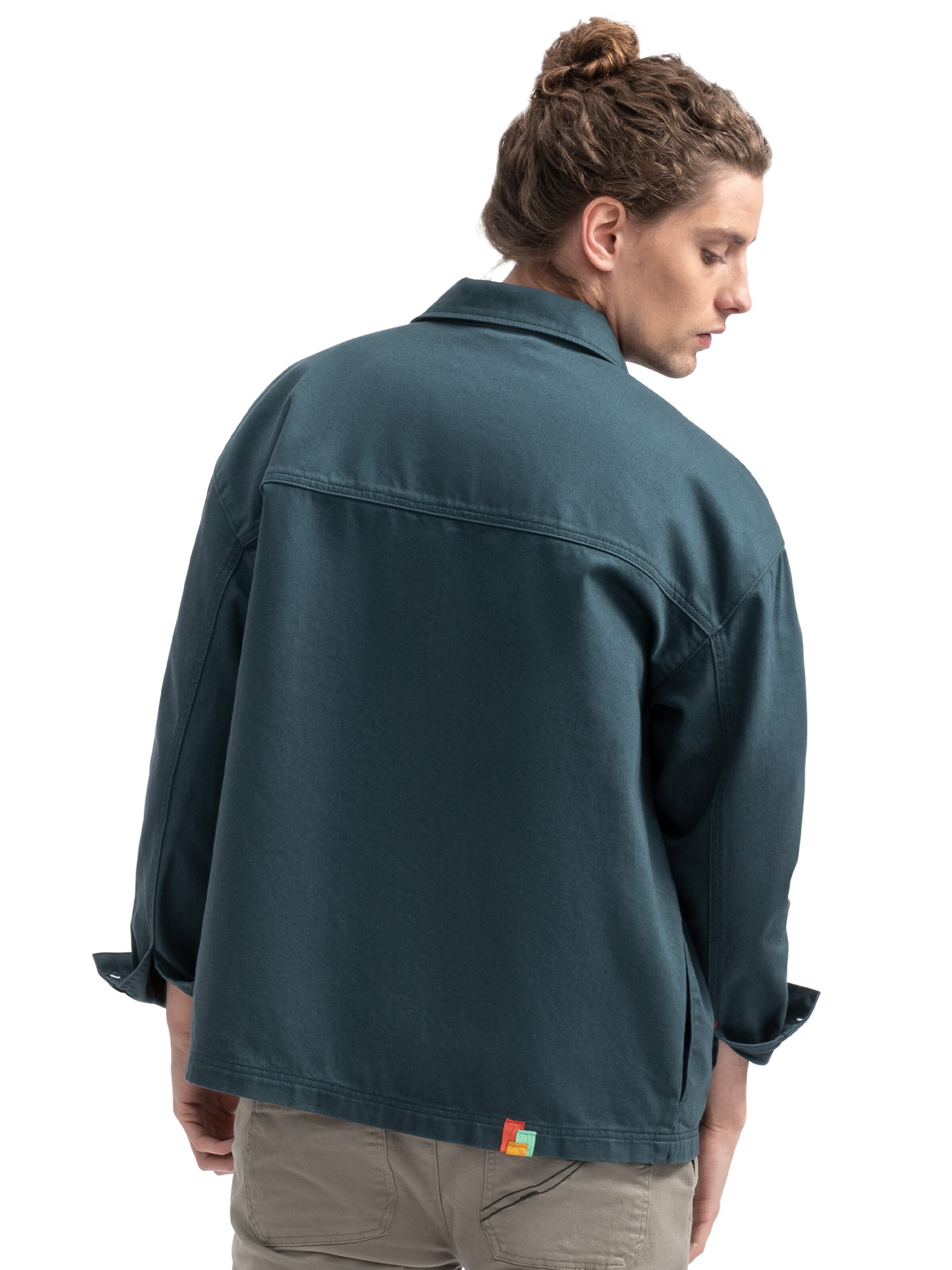 Kaft Between-Season Jacket 'Creapus' in Blue