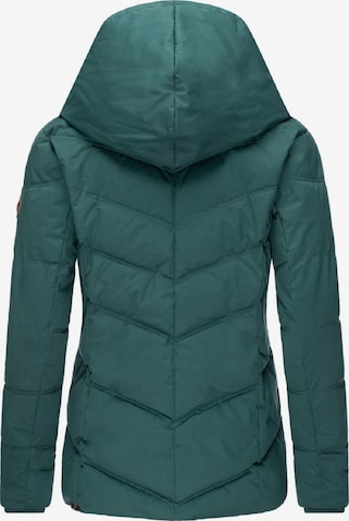 Ragwear Winter Jacket 'Natesa' in Green