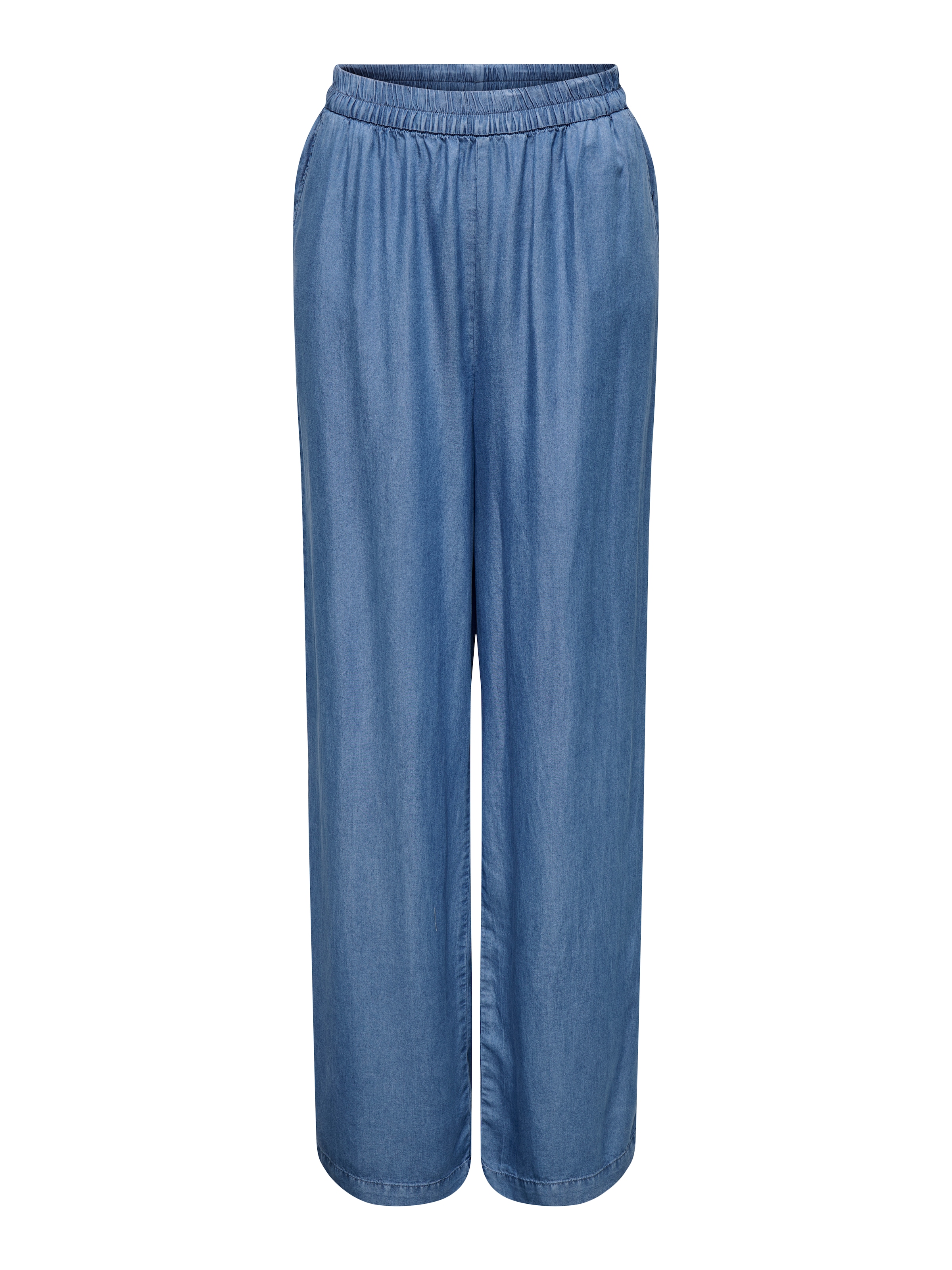 ONLY Wide leg Pants 'ONLCHARIS' in Blue: front